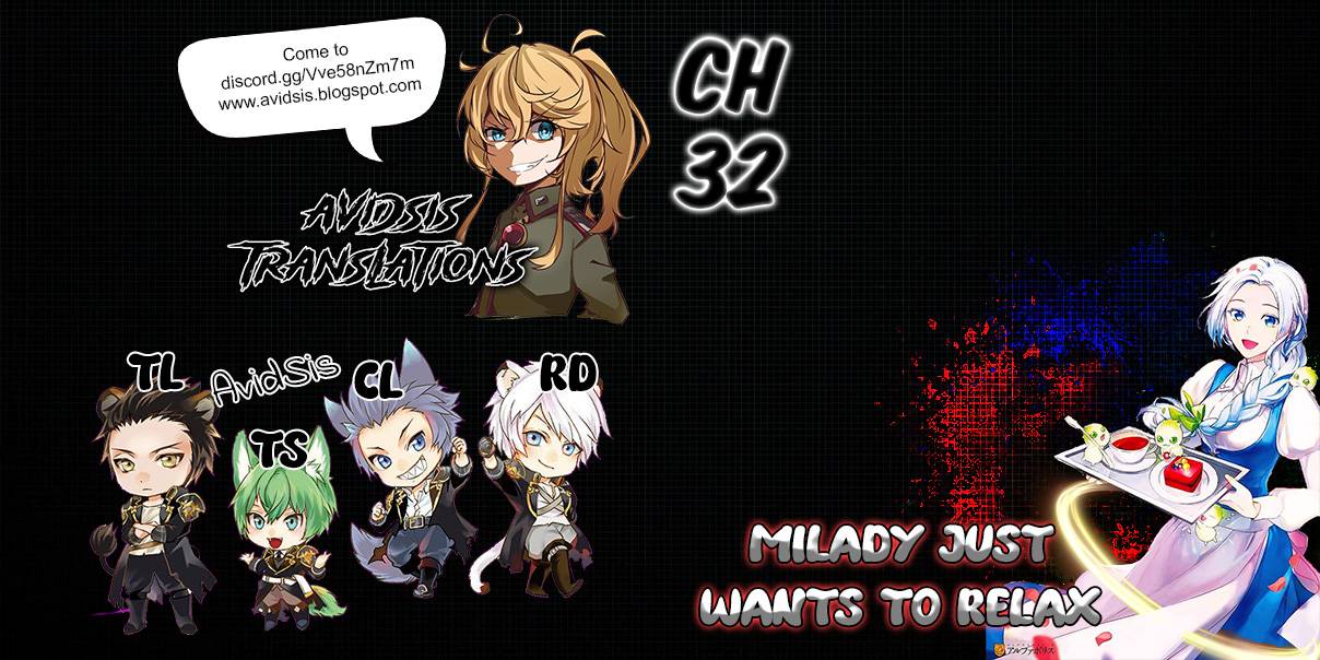 Milady Just Wants to Relax Chapter 32 1